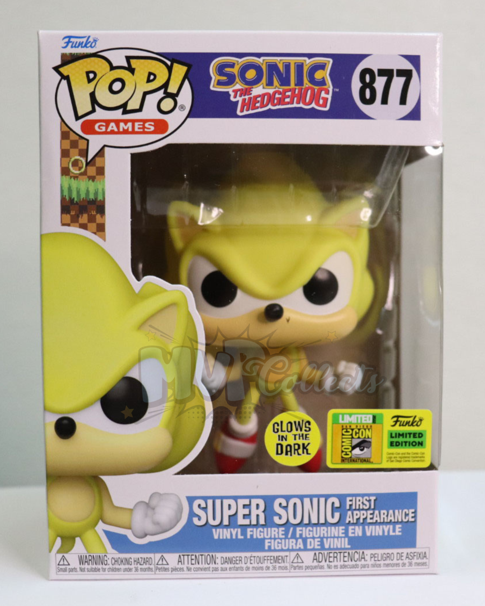 Buy Pop! Super Sonic First Appearance (Glow) at Funko.