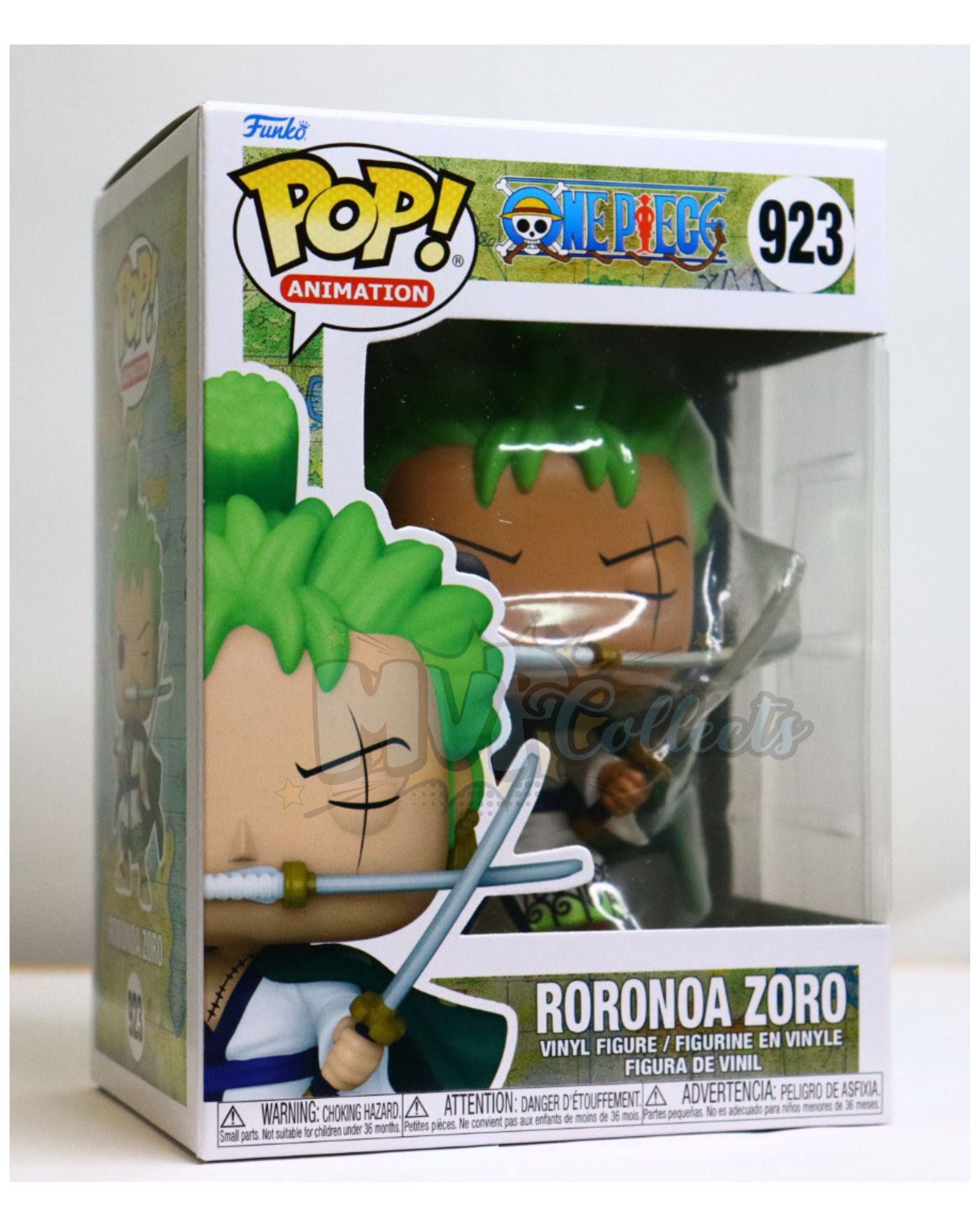 Funko Pop Roronoa Zoro Figurine · Creative Fabrica