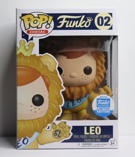 Leo Zodiac Freddy Funko- Funko Shop Exclusive Vaulted Limited popular Edition