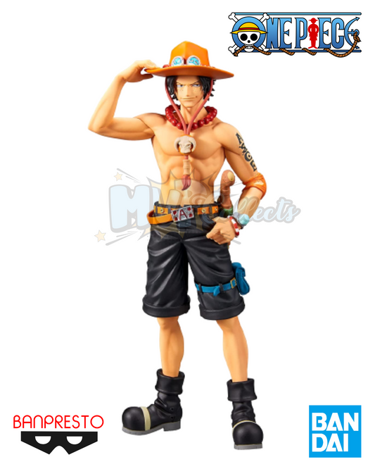 BANDAI ONE PIECE figure PORTGAS D Ace THE GRANDLINE SERIES WANOKUNI vol.3