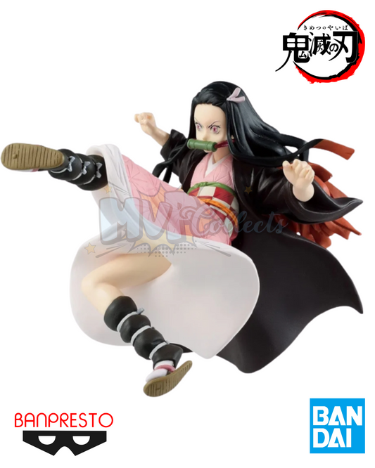 Demon Slayer VIBRATION STARS Nezuko Kamado 4.7" Figure Japan BANPRESTO Kimetsu