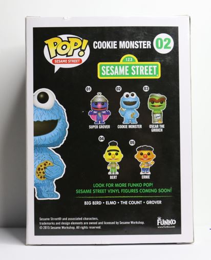 Sesame Street- Cookie Monster Funko POP! #02