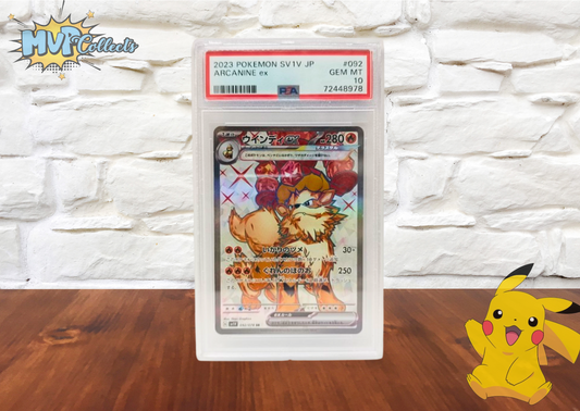 PSA 10 - FA/ ARCANINE EX - Japanese - #092