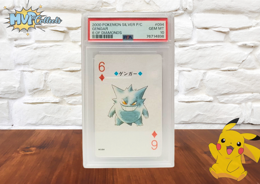 PSA 10 - GENGAR - 6 OF DIAMONDS - #094