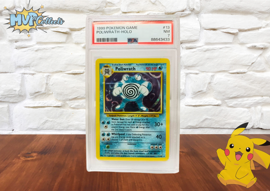 PSA 7 - POLIWRATH-HOLO - #13