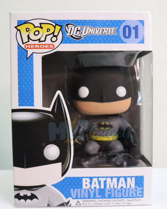 DC Universe - Batman (with Logo) Funko POP! #01