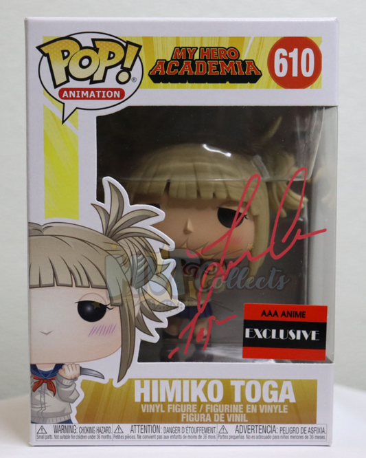 Anime - Signed Himiko Toga (My Hero Academia) Funko POP! #610