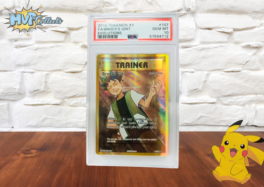 PSA 10 - FA/ BROCK'S GRIT - HOLO  - #107