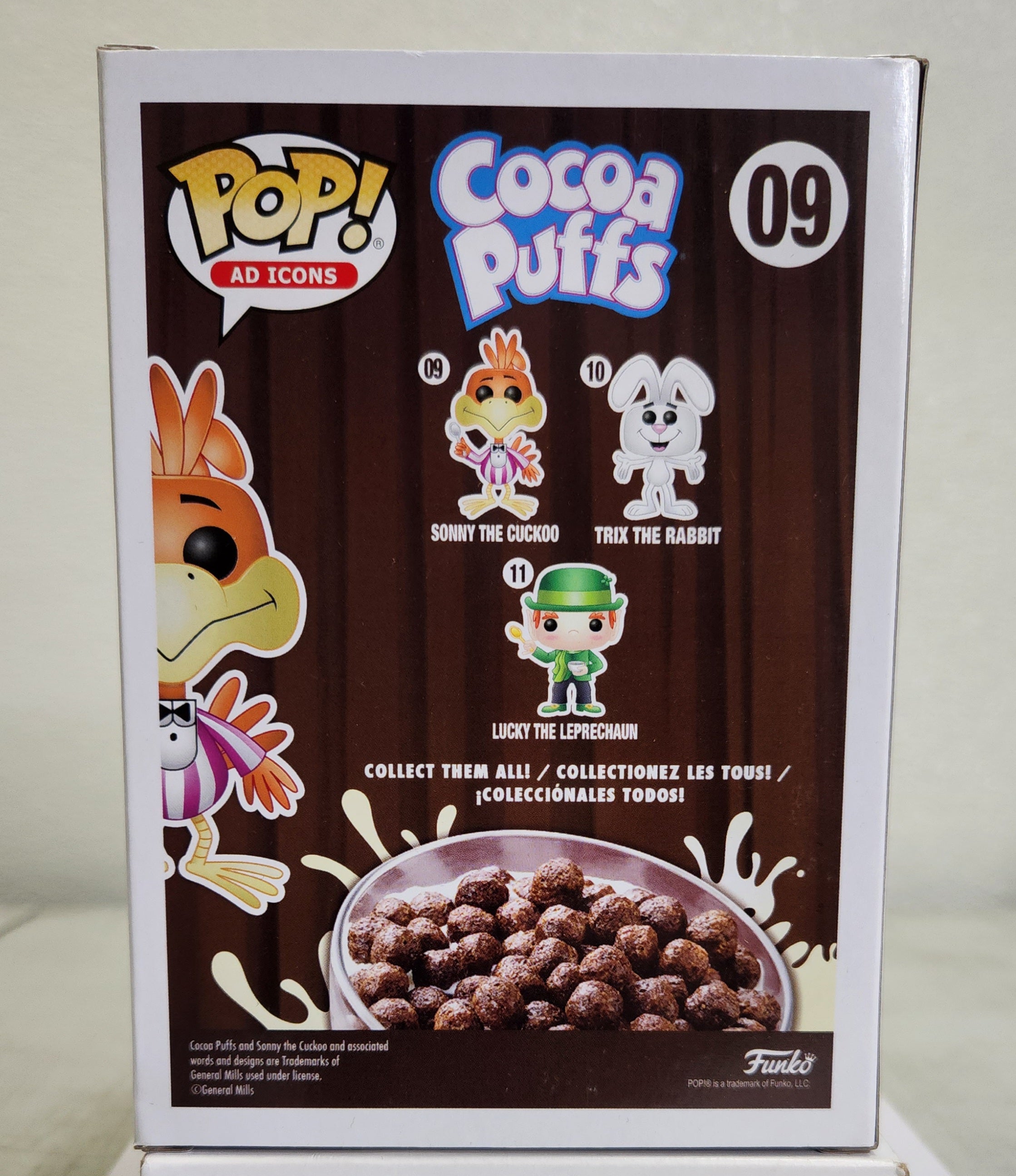 Sonny cocoa puffs funko pop selling