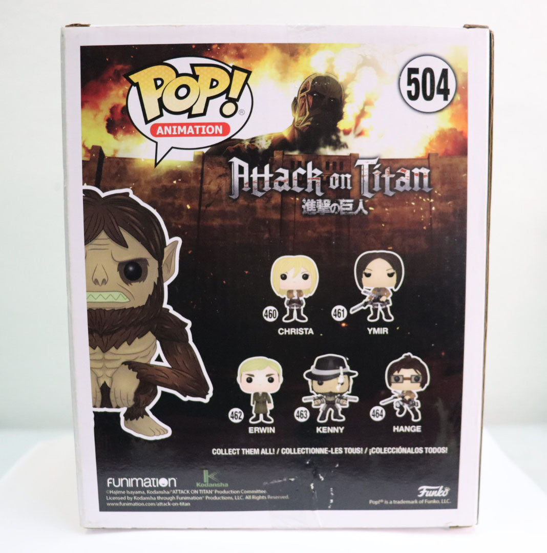 Beast Titan (Attack on Titan) Funko POP! #504 DAMAGED**