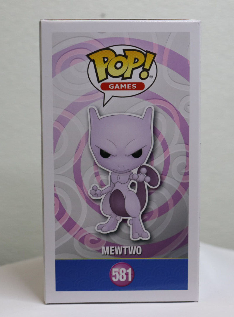 Pokémon flocked Mewtwo hotsell w/protector